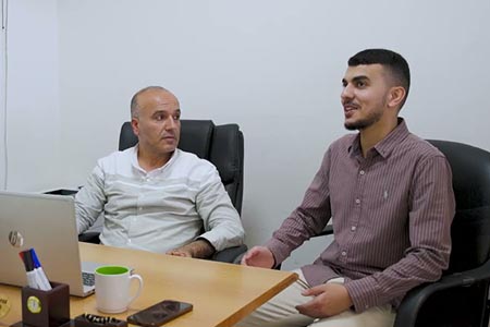 عبد الرحمن ابو هلال تخصص تكنولوجيا المعلومات 